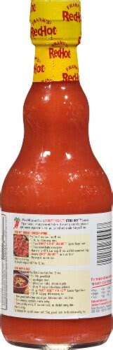 Frank S RedHot Xtra Hot Sauce Fl Oz Kroger