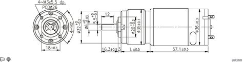 Micro V Planet Motor With Gearbox Powder Metallurgy Big Torque From