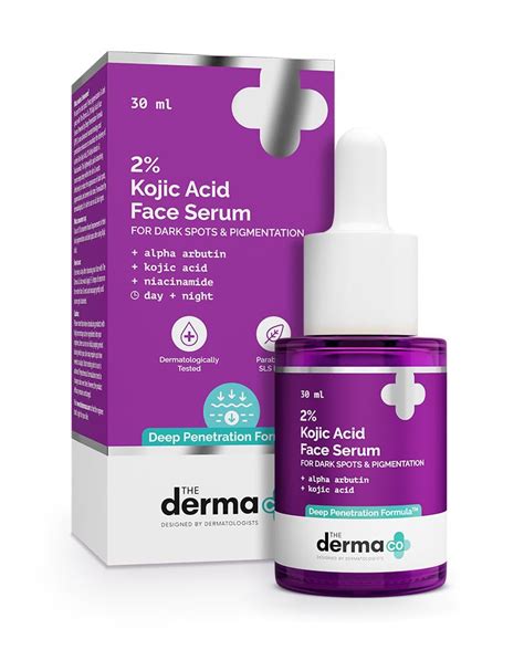 dermaco  kojic acid face serum dermaco ingredients explained