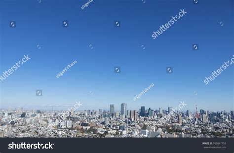 Tokyo City Scenery Urban Central Tokyo Stock Photo 597647792 | Shutterstock