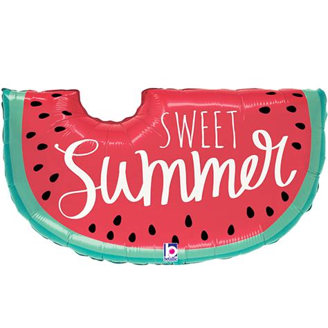 Sumer Watermelon Supershape Balloons Go International Uk