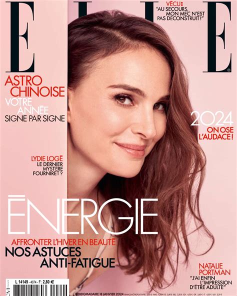 Natalie Portman In Dior On Elle France January Th By Felix