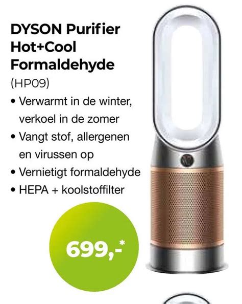 Dyson Purifier Hot Cool Formaldehyde Hp09 Aanbieding Bij EP Beerepoot