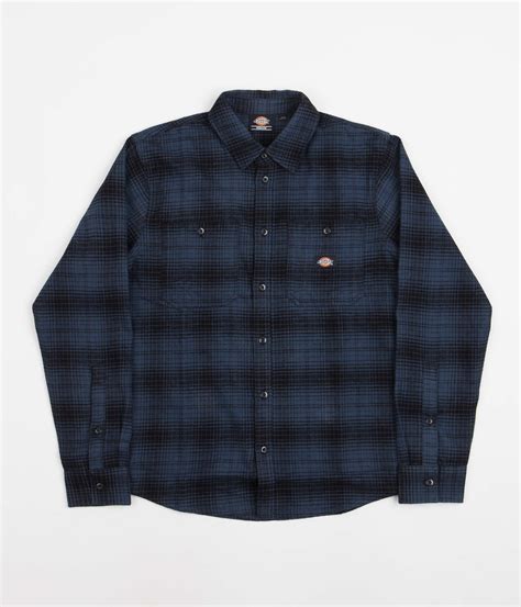 Dickies Evansville Shirt Air Force Blue Flatspot