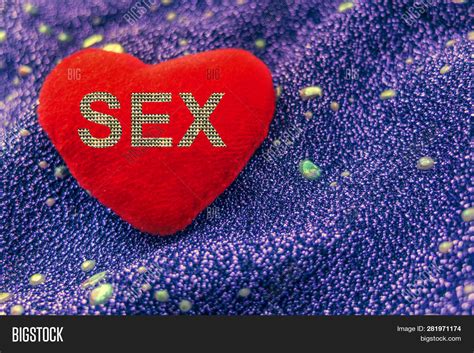 Sex On Red Heart On Image And Photo Free Trial Bigstock