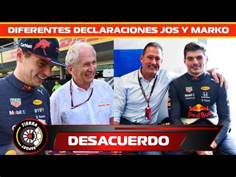 Verstappen No Quiere Hacer Lo Que Su Papa Le Dice Y Helmut Marko Si