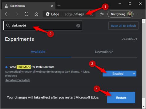 How to Enable Dark Mode in Microsoft Edge