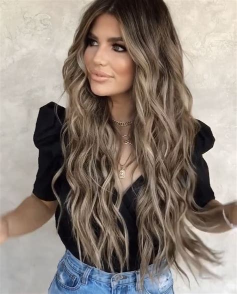 Dark Brown Hair With Blonde Highlights Brown Hair Balayage Hair Color