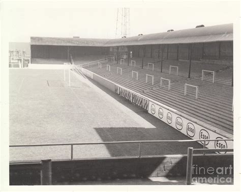 Gillingham Priestfield Stadium Rainham End 2 Bw August 1969