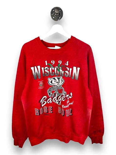 Vintage 1994 Wisconsin Badgers Rose Bowl NCAA Football - Etsy