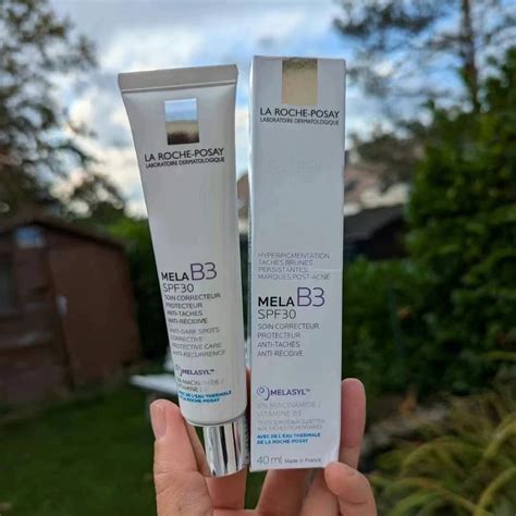 la roche posay mela  care spf  reduces spots   dull
