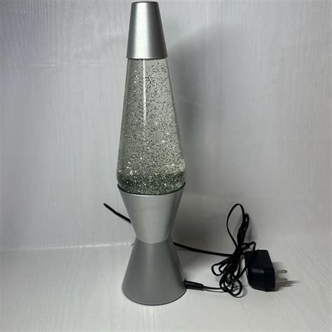 No Brand Other Vintage Lava Lite Black Motion Glitter Lamp