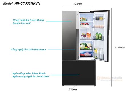 Panasonic Inverter Fridge Liters Nr Cy Hkvn Freeship Sg