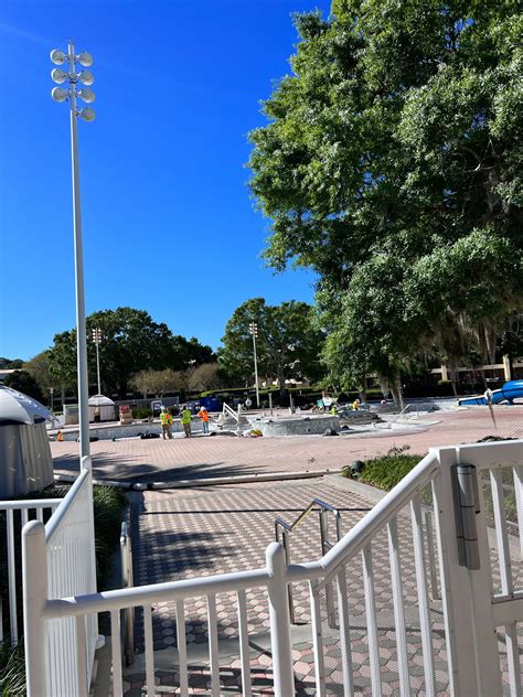 Construction Update: Work Continues on Contemporary Resort Pool Area ...