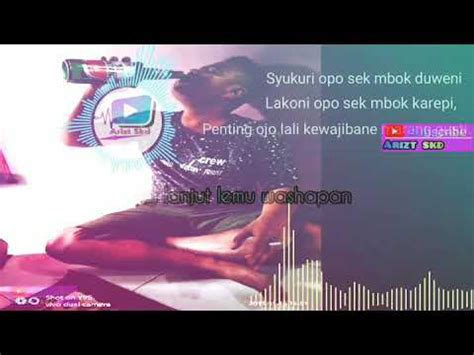 Lirik Lagu Los DoL Story Wa Jono Joni YouTube