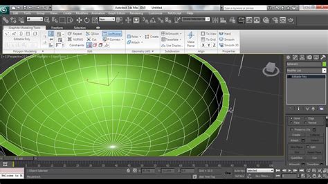 3ds Max Modeling Tutorial How To Model Plastic Cup Using Editable Poly