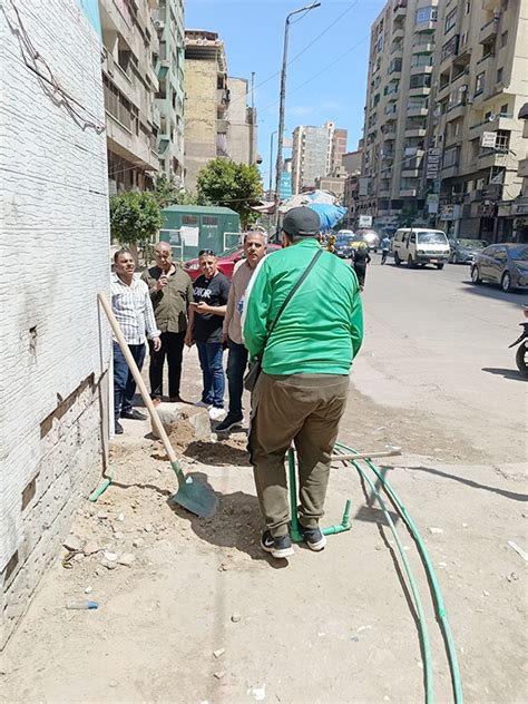 حملة لإزالة التعديات على شبكة المياه شرق محافظة الإسكندرية صور