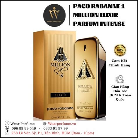 Nước hoa nam Paco Rabanne 1 Million Elixir Parfum Intense Shopee Việt Nam