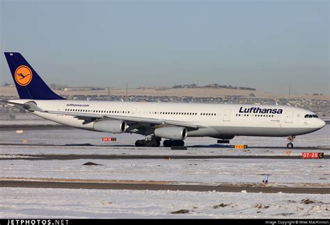 D AIGX Airbus A340 313X Lufthansa Mike MacKinnon JetPhotos