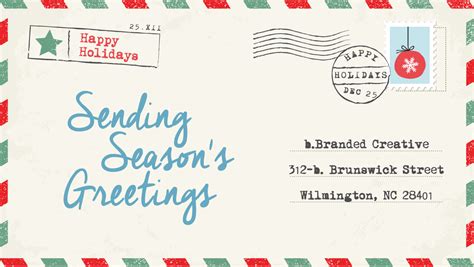 Tips for Sending Season’s Greetings | Graphic Design Wilmington NC // b ...