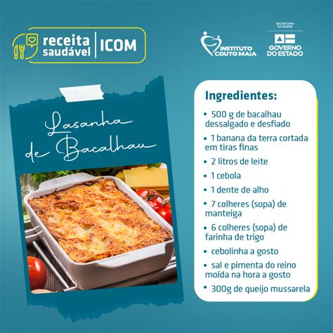 Receita Saudável ICOM ICOM Instituto Couto Maia