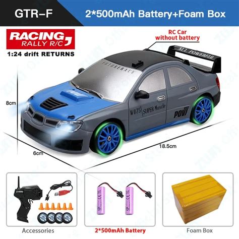 Gtr F B Fb G Rc Araba Led I K Ile Wd Uzaktan Kumanda Drift