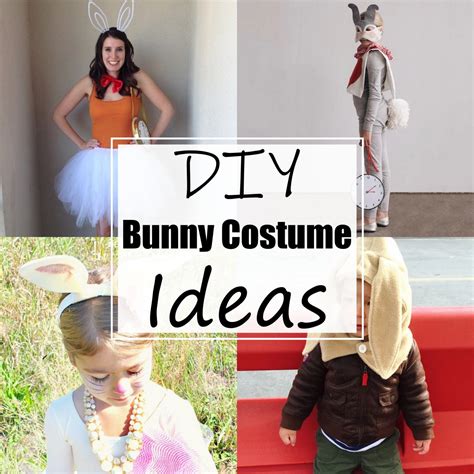 15 Creative & Fun DIY Bunny Costume Ideas - All Sands