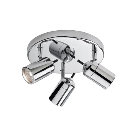 Firstlight Atlantic Chrome Triple Bathroom Ceiling Spotlight Ip