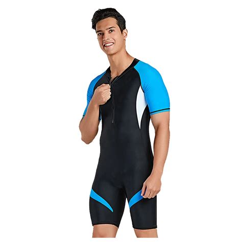 Scuba Diving Wetsuit Men 3mm Diving Suit Short Sleeve Quick Dry ...