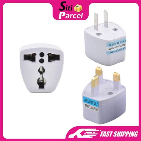 SP 3 Pin Universal Adapter Plug Head UK 3 Pin Malaysia China Plug