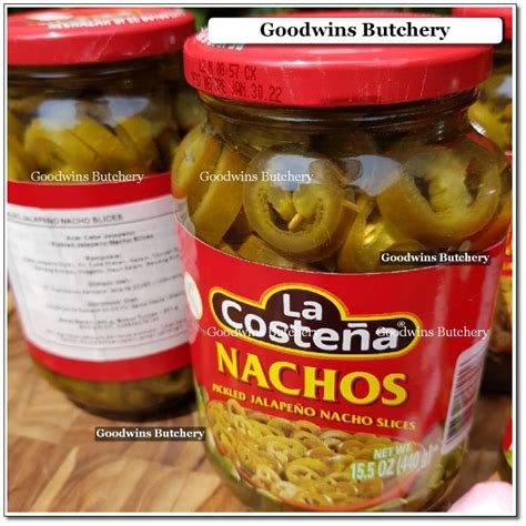 Jual Mexico La Costena Lacostena Nachos Pickled Jalapeno Peppers 440g 15 5oz Shopee Indonesia