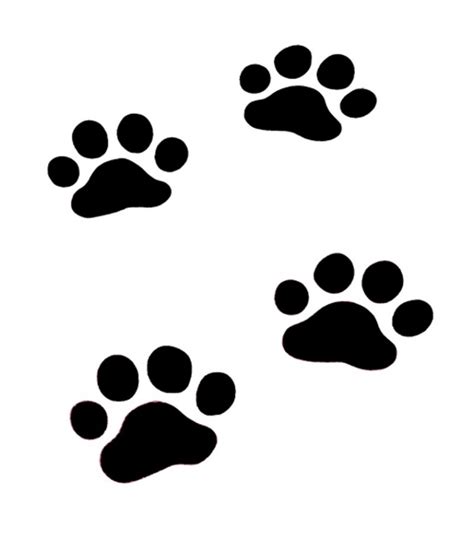 Dog Paws Tattoo Stencil - ClipArt Best