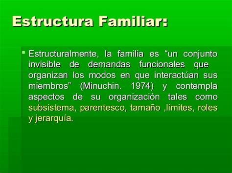 Estructura Familiar