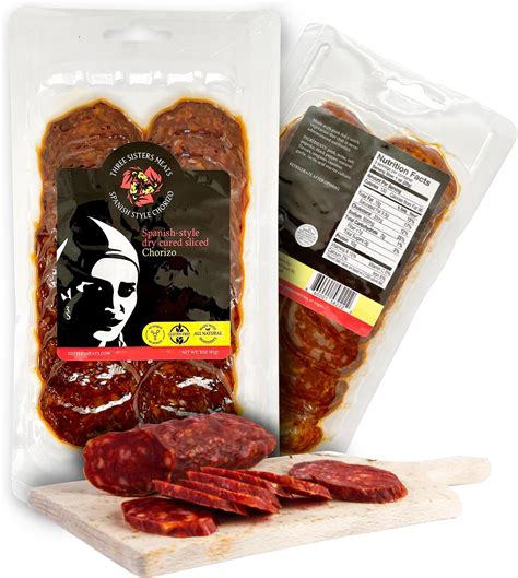 Amazon.com: Sliced Dry Cured Chorizo (3oz) - A Taste of Northern