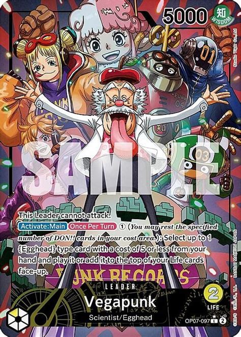 Vegapunk Op 07 500 Years Into The Future One Piece Cardtrader