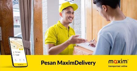 Kirim Barang Makin Hemat Dan Praktis Dengan Maxim Delivery Info Ambon