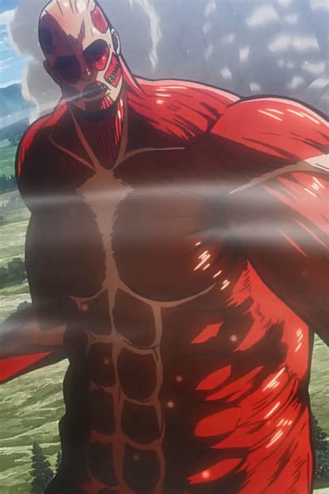 The Colossal Titan Outside Trost Shingeky Titan Acorazado Shingeki