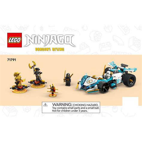 Lego Zane S Dragon Power Spinjitzu Race Car Set Instructions