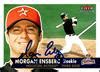 Morgan Ensberg Autographed Baseball Card Houston Astros FT 2001