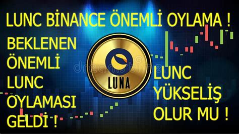 SON DAKİKA LUNC BİNANCE BEKLENEN OYLAMA HABERİ GELDİ YÜKSELİŞ OLUR