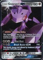 Genesect Gx Sun Moon Lost Thunder Holo Psa Price