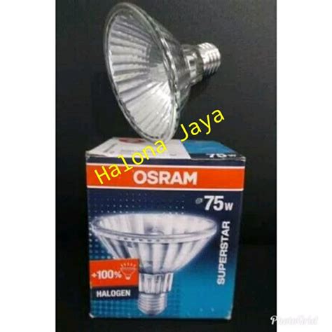 Jual Lampu Osram Halopar 30 ALU Superstar 75W 230V Warm White Di Lapak