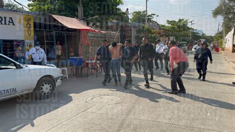 Asaltante De Tienda Coppel De Salina Cruz Es Detenido En Tehuantepec