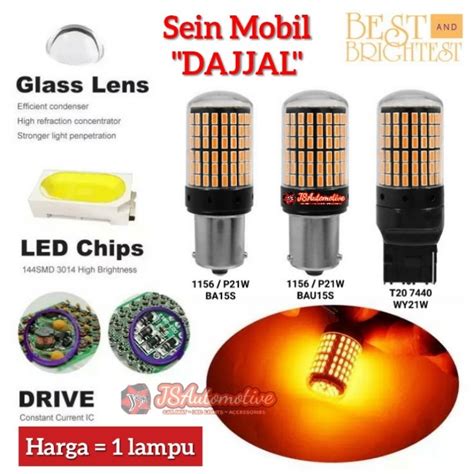 Jual Lampu Led Sein Mundur Mobil Dajjal Mata Superbright T