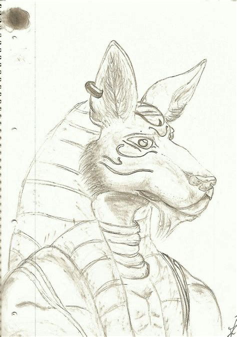 Egyptian God Anubis | Egyptian gods, Drawings, Humanoid sketch