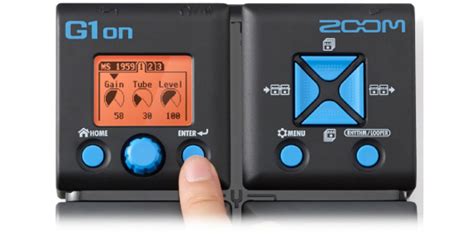 Zoom G1on Guitar Effects Processor - Merchant City Music - Guitar.co.uk