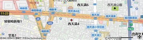 大阪府大阪市北区西天満4丁目9 15の地図 住所一覧検索｜地図マピオン