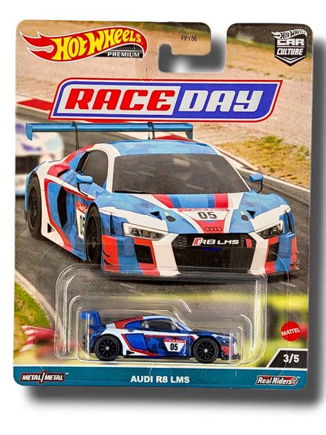 Hot Wheels Premium Audi R Lms Race Day Allegro Pl