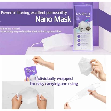 KF94 Mask 3D Anti Viral Mask Korea Style Face Mask 3 Layer Non Woven