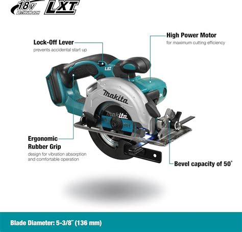 Makita Xss Z V Lxt Lithium Ion Cordless Inch Circular Trim Saw